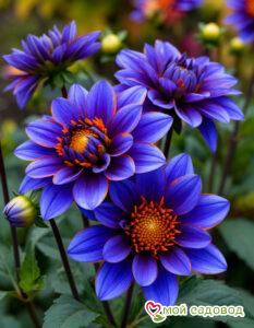 Георгин Лазурит